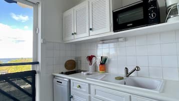 KĂŒhlschrank, Mikrowelle, Ofen, Herdplatte