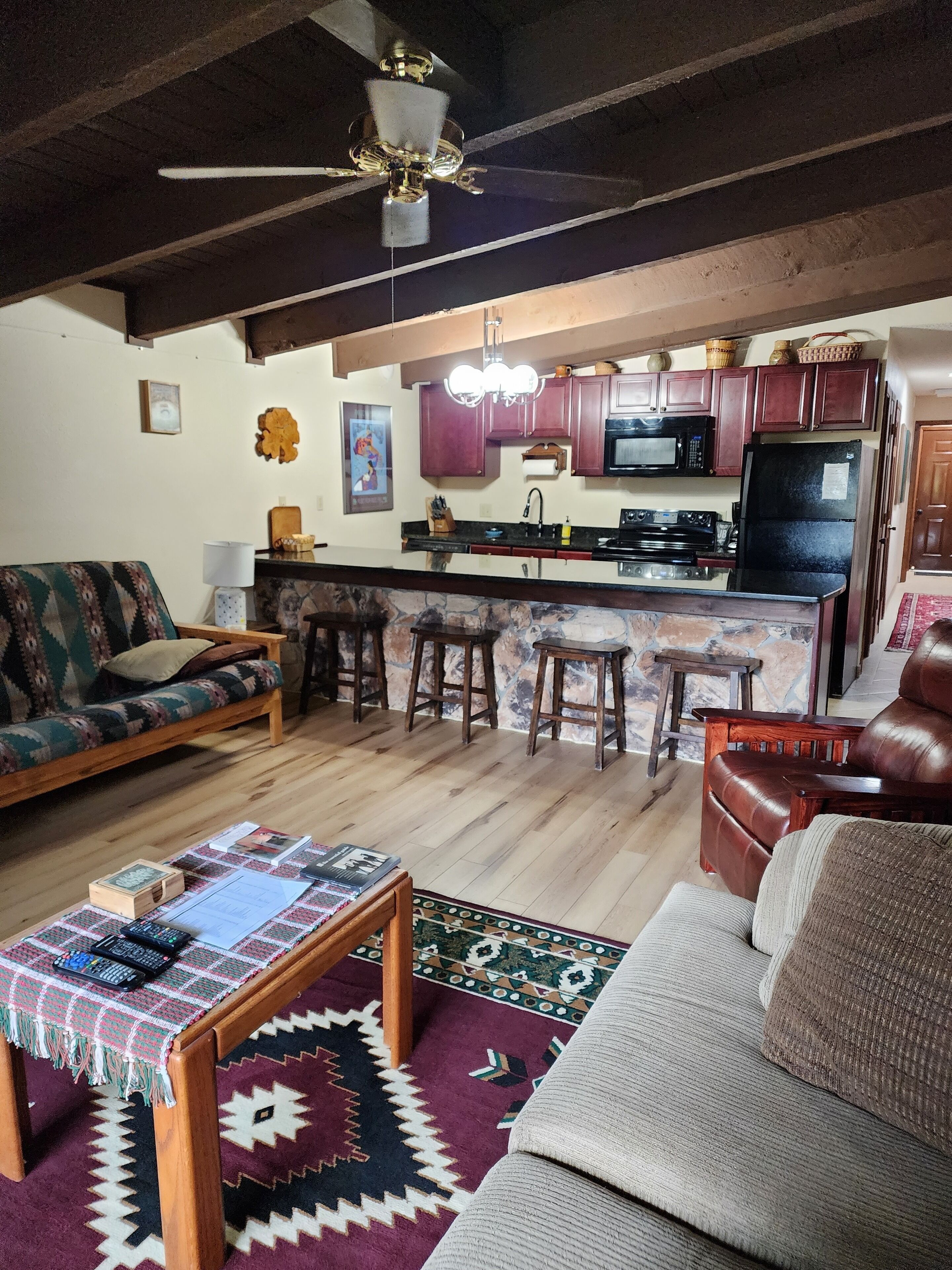Cozy Condo at Angel Fire Resort!  Skiing, Mountain Biking, walk to the lift