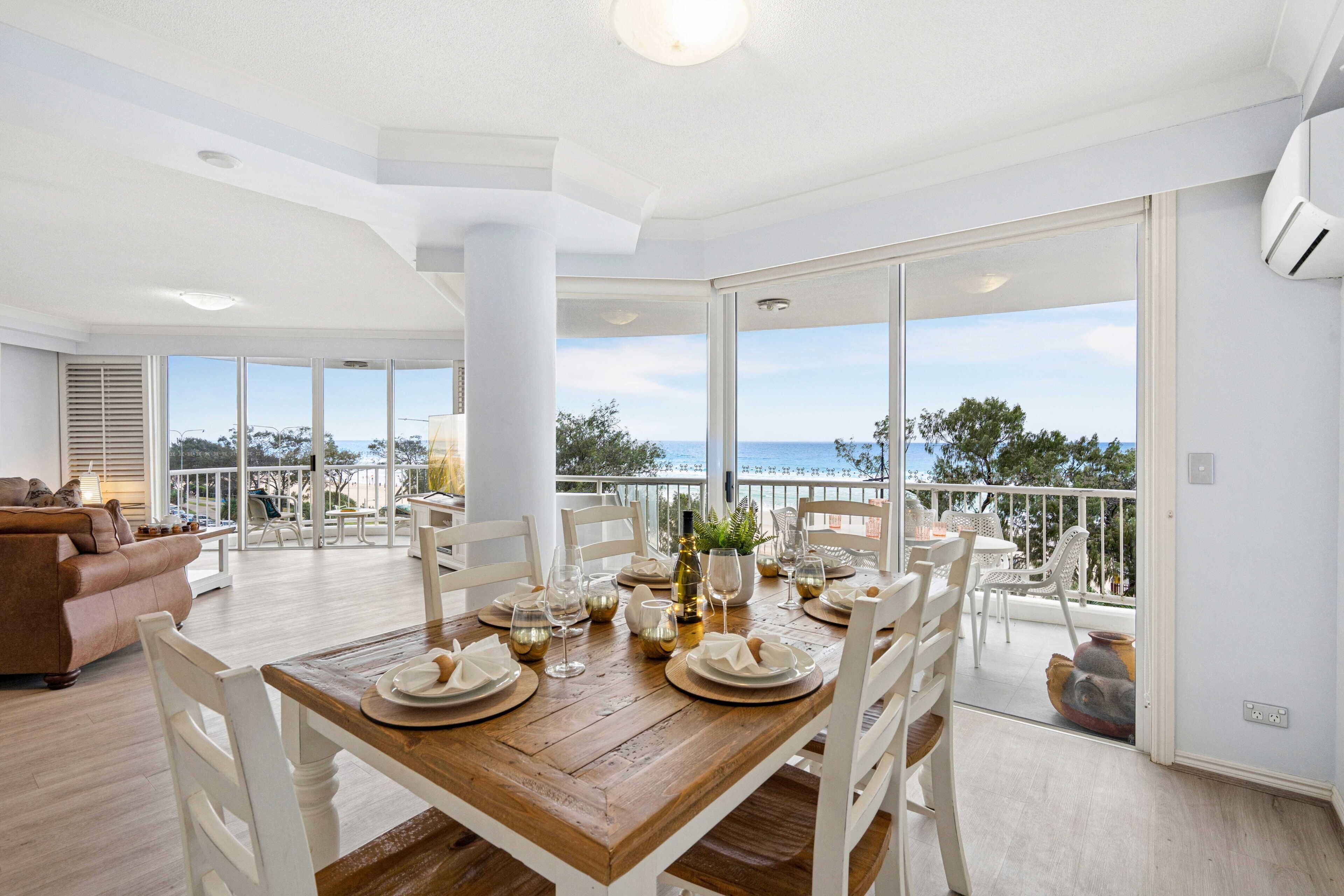 Apartment, 3 Bedrooms, Ocean View | Living area | 23-inch flat-screen TV with cable channels, TV