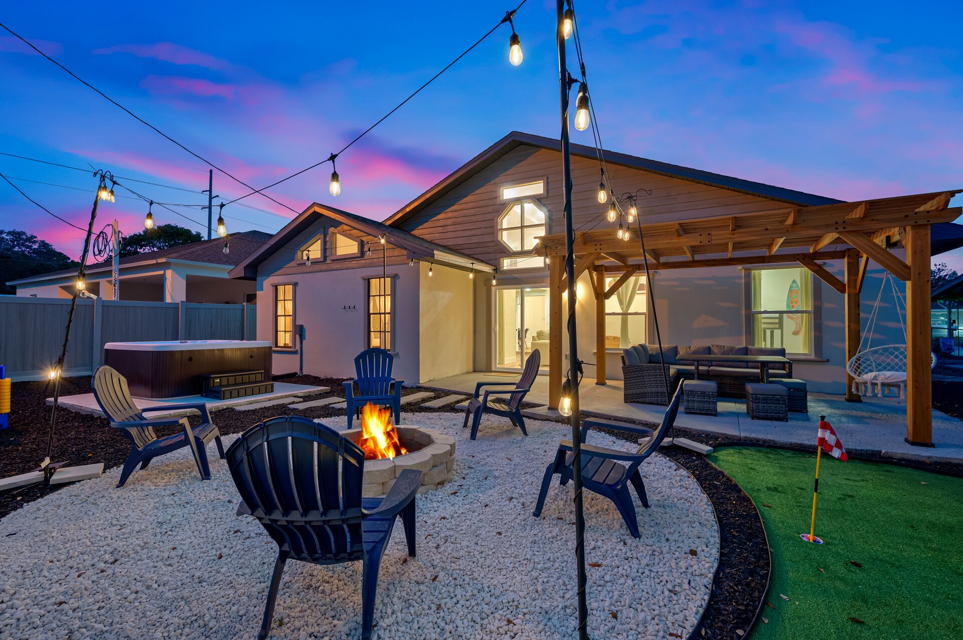 Enceinte de l’hébergement