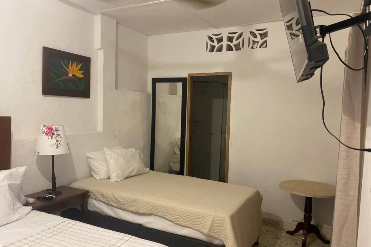 Free WiFi, bed sheets