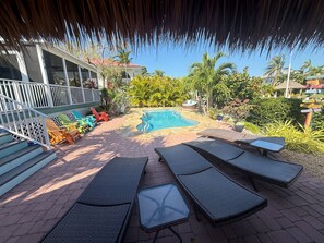 Beheizter Pool