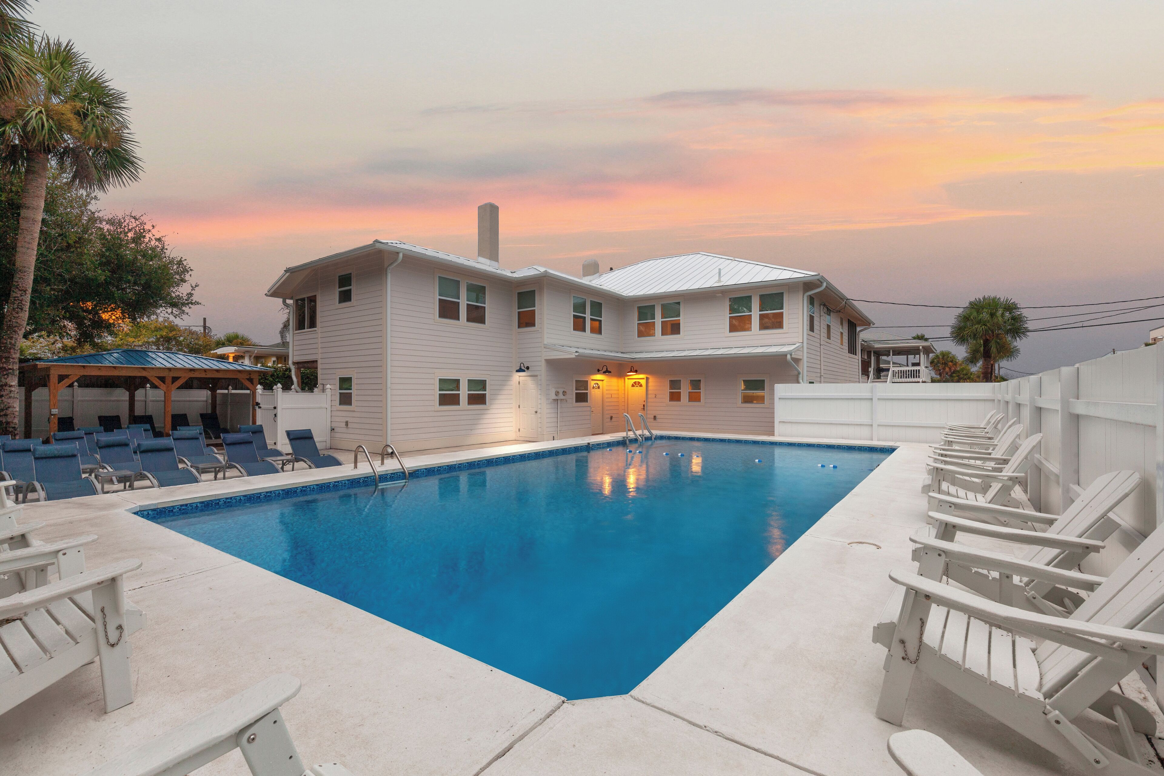 Una piscina climatizada