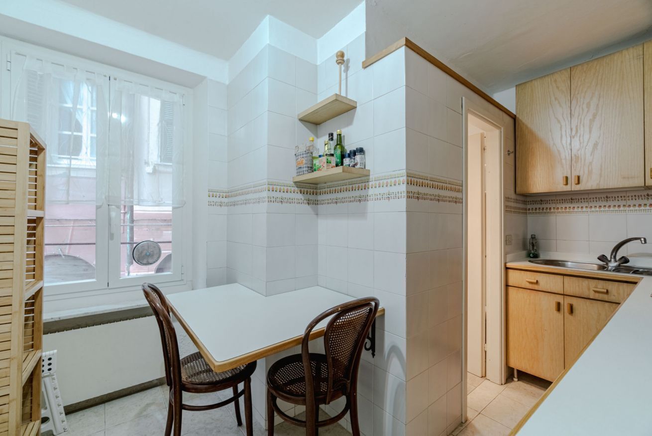Fridge, stovetop, cookware/dishes/utensils