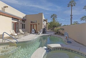 屋外プール、温水プール