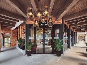 Entrée de l’hébergement