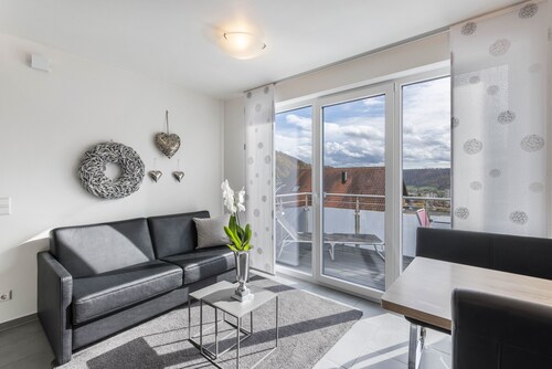 Ferienwohnung "Korn" mit Gemeinschaftsgarten und WLAN