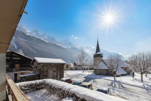 Udsigt fra overnatningsstedet