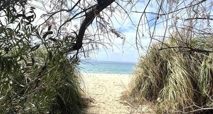 Geräumige Maisonette am „eu Blue Beach“ von Kalogria in Sithonia in Griechenland