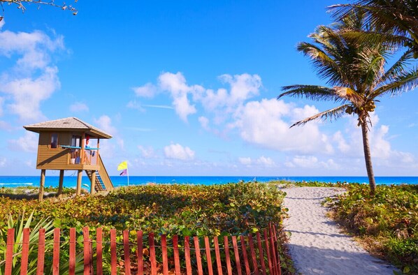 Beach nearby