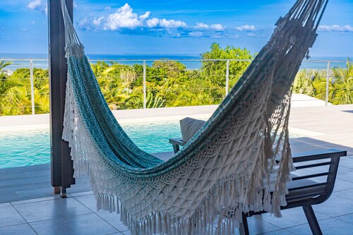 Villa with private pool 5 minutes from the beach - Panoramic sea view