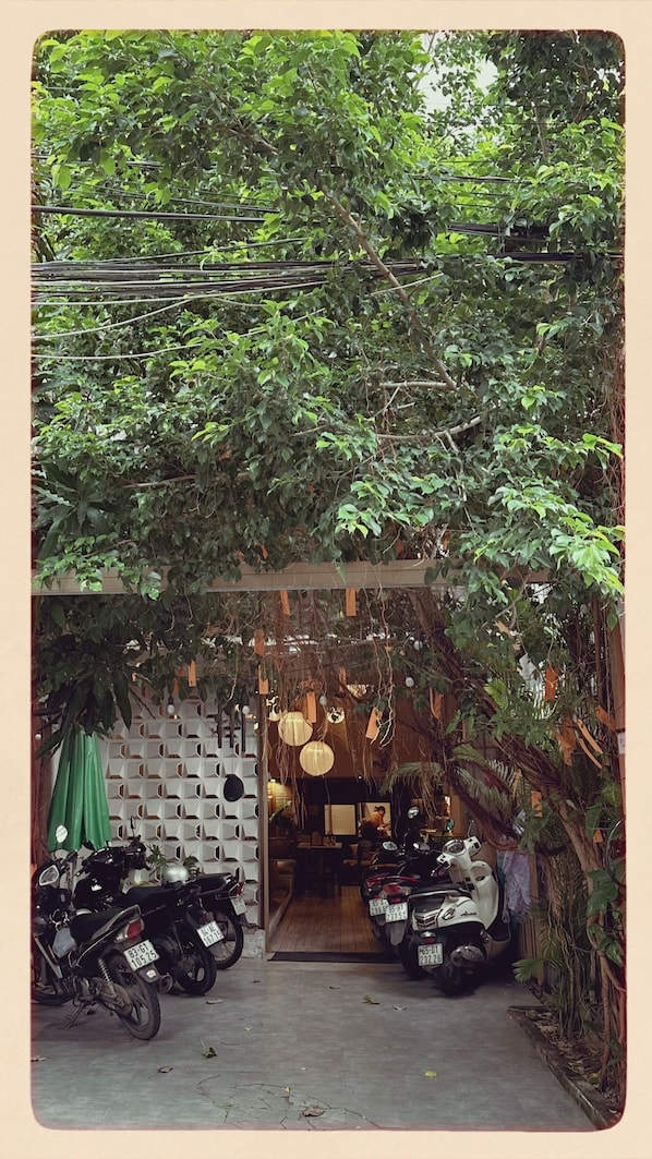 Fachada da propriedade