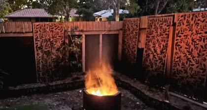Bohemian Byron Bay, pool, firepit, pet-friendly