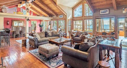 Luxury Incline Village Cabin w/ Lake Views, Game Room, Firepit & Beach Access