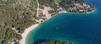 Mobilhome i Drage med have