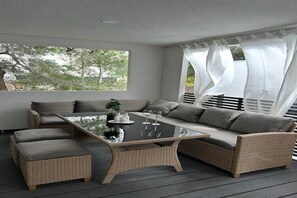 Dining - Mobile home in Drage with garden (Drage)