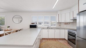 Microwave, oven, stovetop, toaster