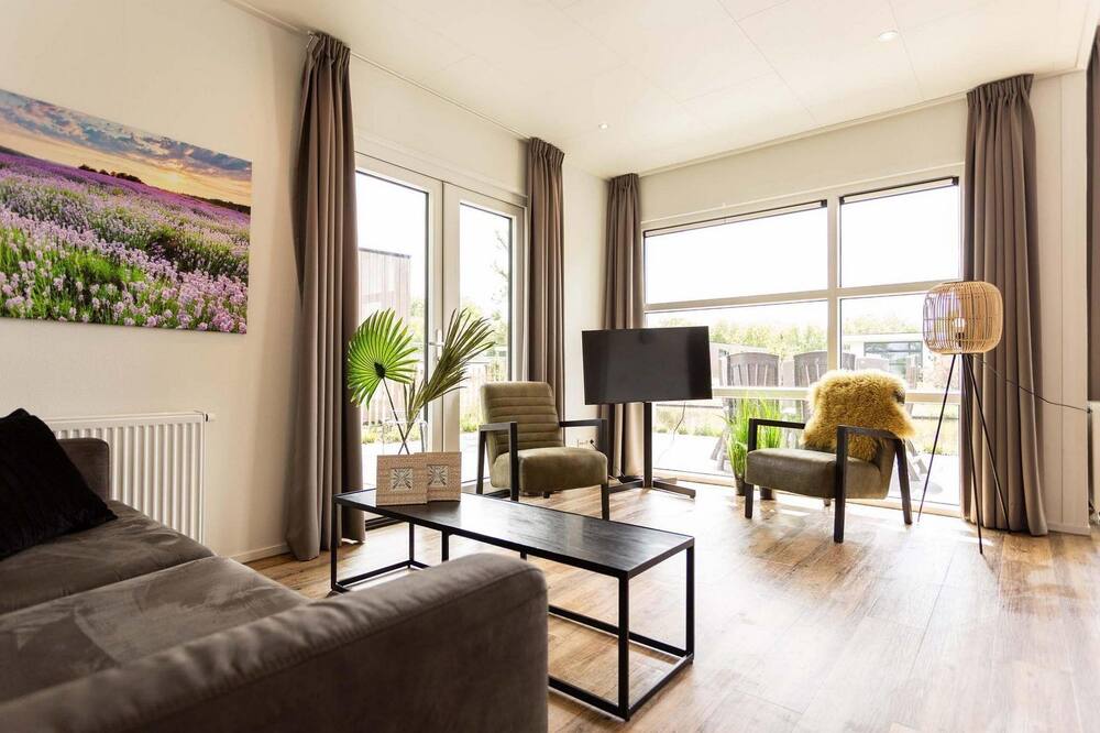 ✓ Z Module at Résidence de Leuvert ✓ Holiday home for 6 persons ✓ Located near Den Bosch (Noord-Brabant) ✓ Near De IJzeren Man ✓ Book directly through the park