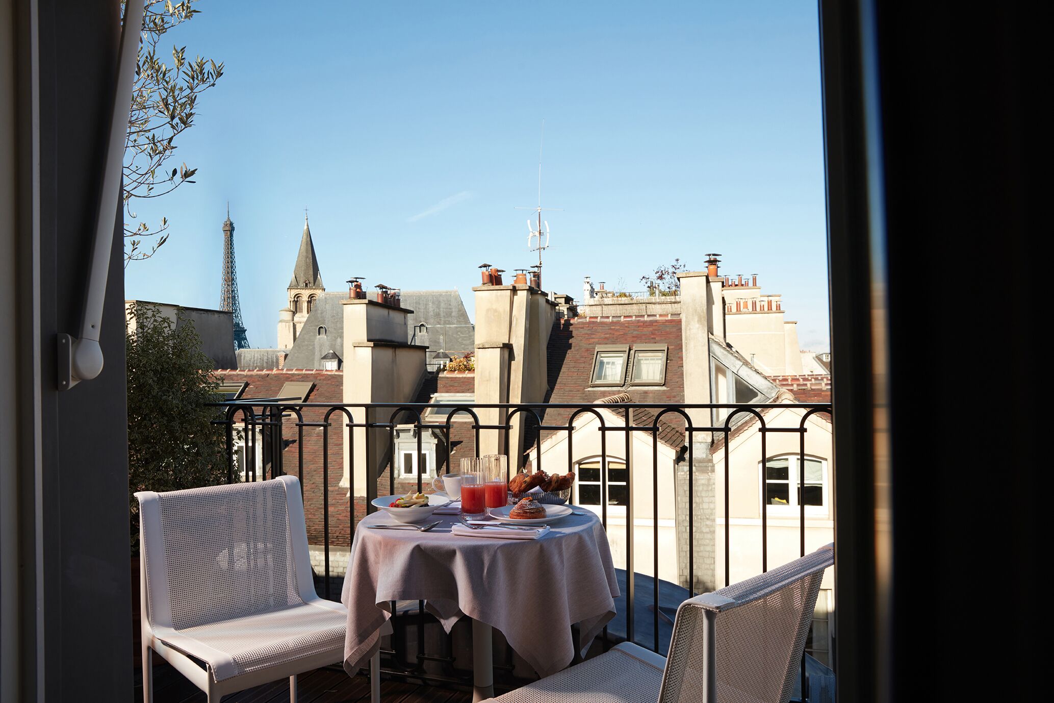 Utsikt fra overnattingsstedet