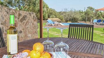 Udendørs spisemuligheder