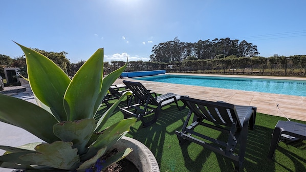 Indoor pool, a heated pool