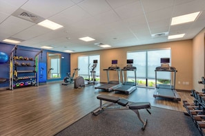 Fitness facility - Hampton Inn Marianna I-10 (Marianna)