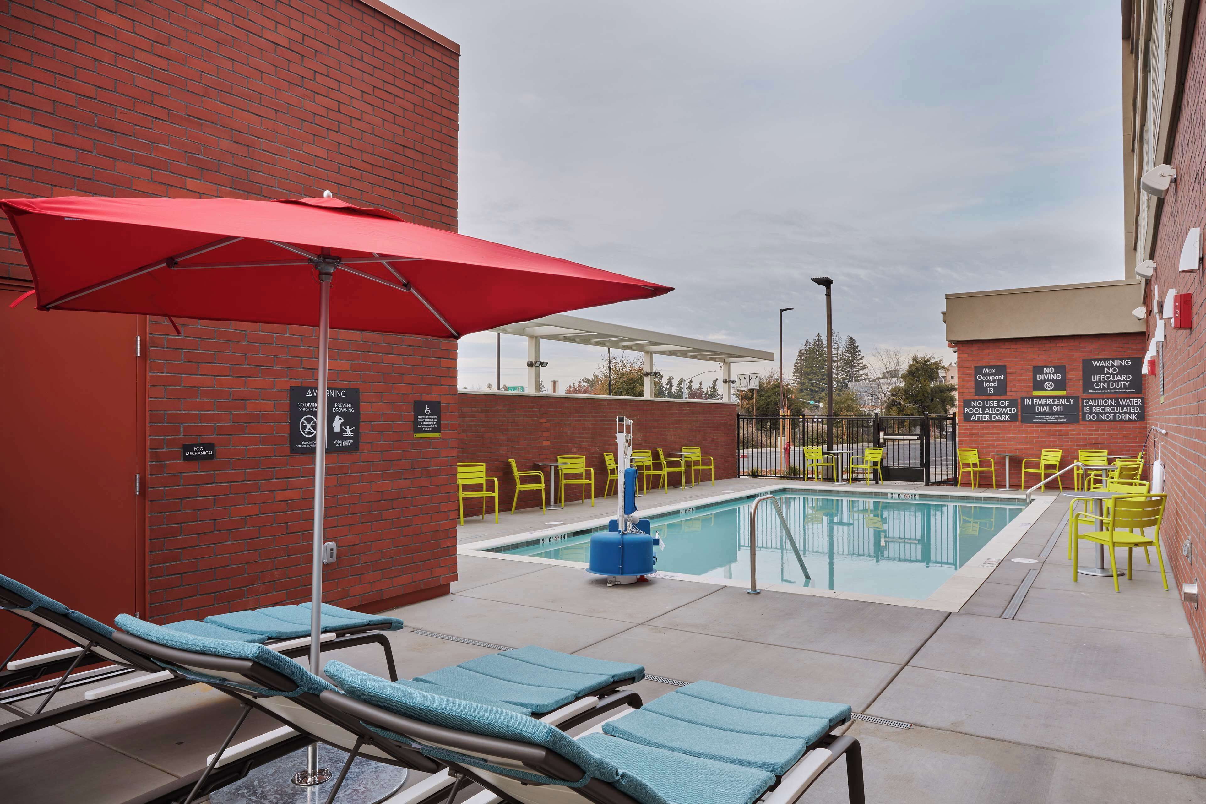 Alberca al aire libre 