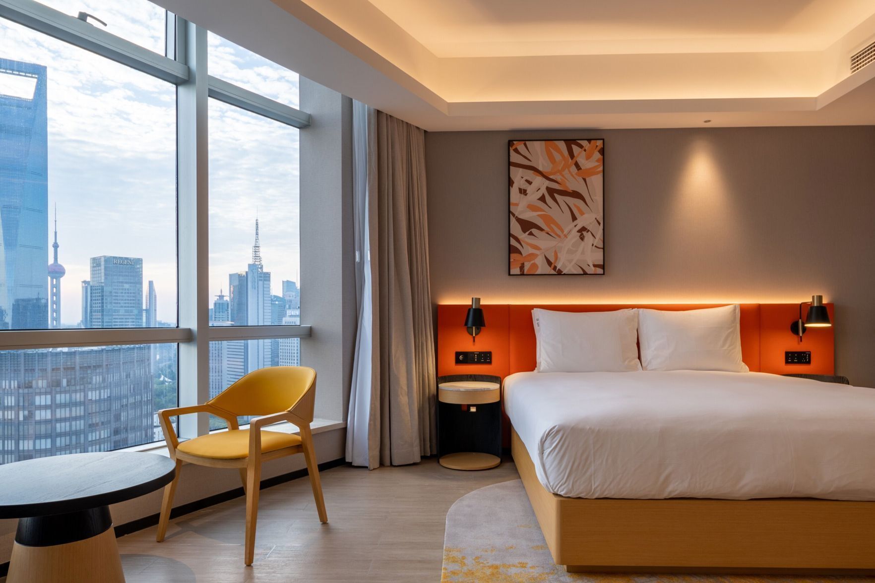 Down comforters, minibar, in-room safe, desk