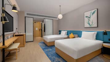 Deluxe Room, 2 Twin Beds | Down comforters, minibar, in-room safe, desk