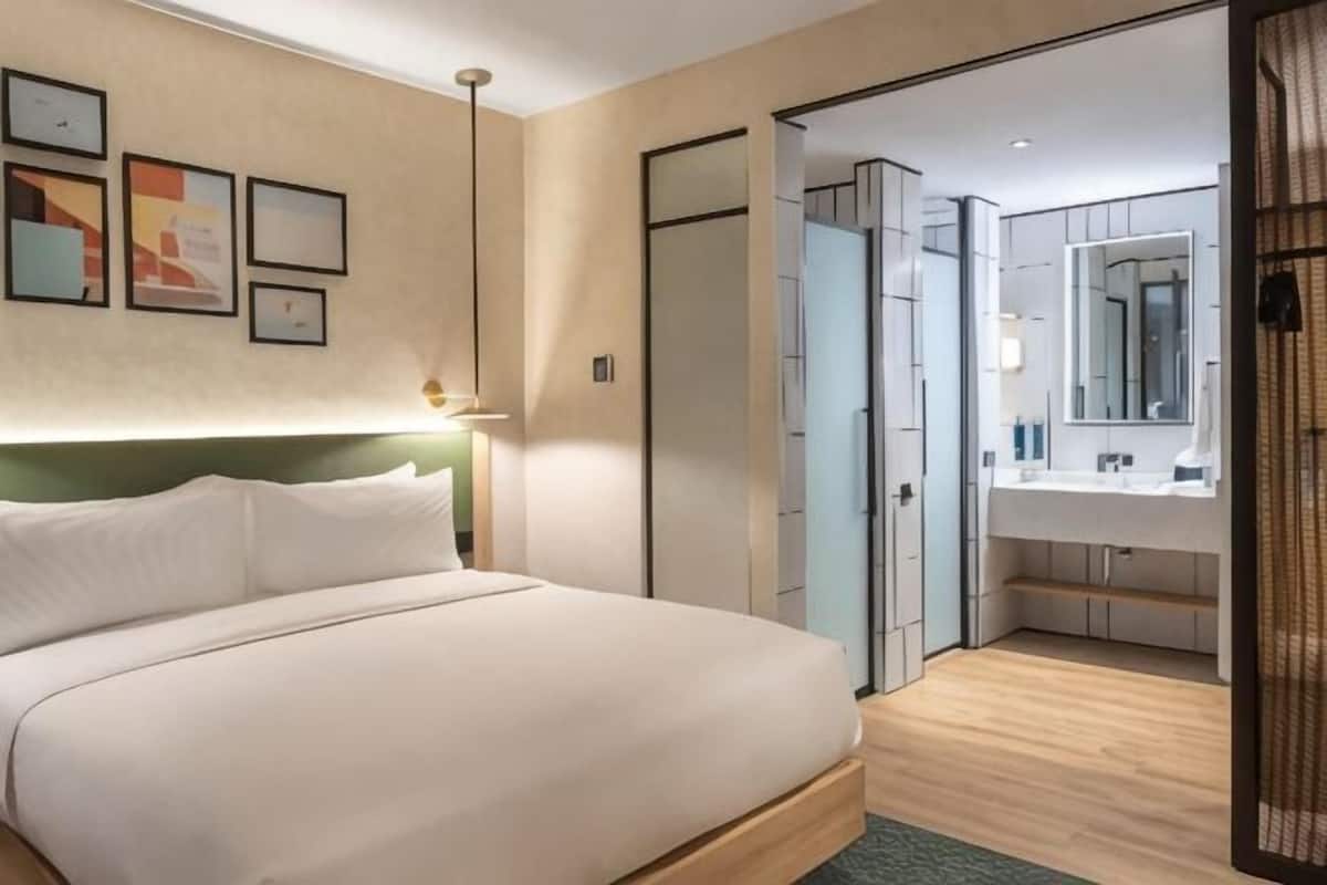 1 chambre, literie hypoallergénique