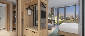 Literie hypoallergénique, coffres-forts dans les chambres, bureau