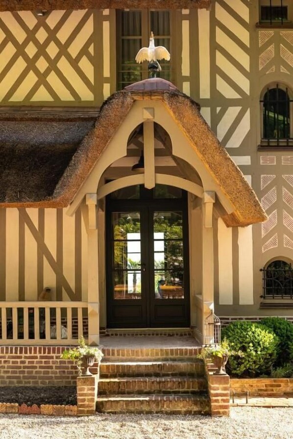 Fassade der Unterkunft