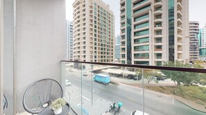 Comfort Apartment | Balcony - Euro Residences 206 (Dubai)