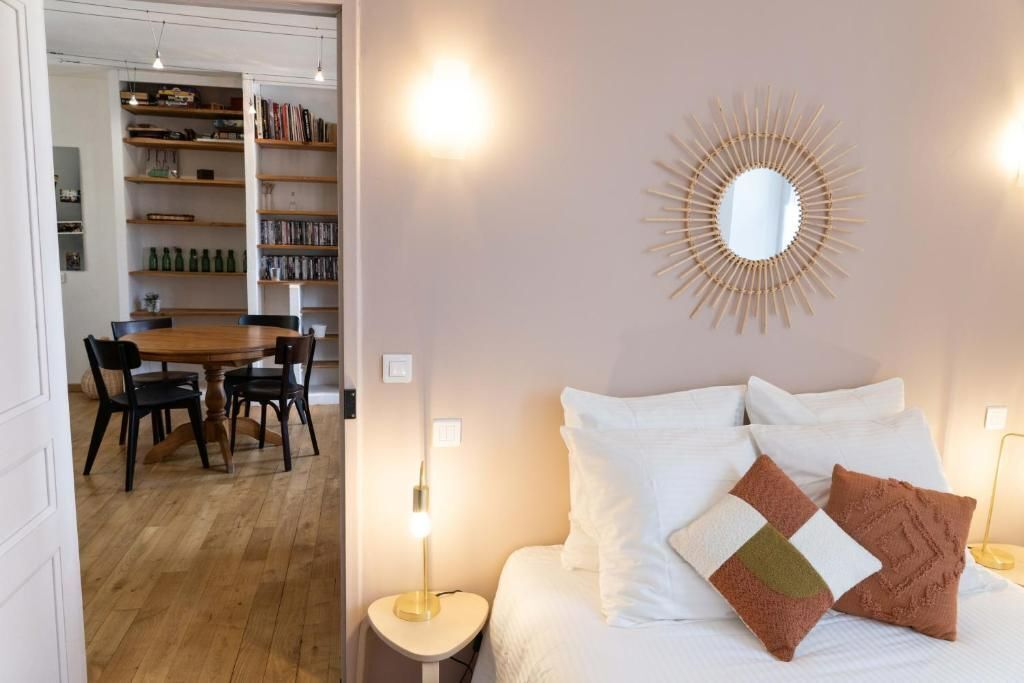 1 غرفة نوم وسرير سفر وواي فاي مجانًا وملاءات أسرّة