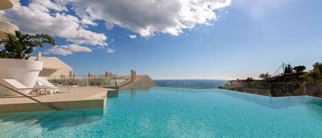 Indoor pool, outdoor pool