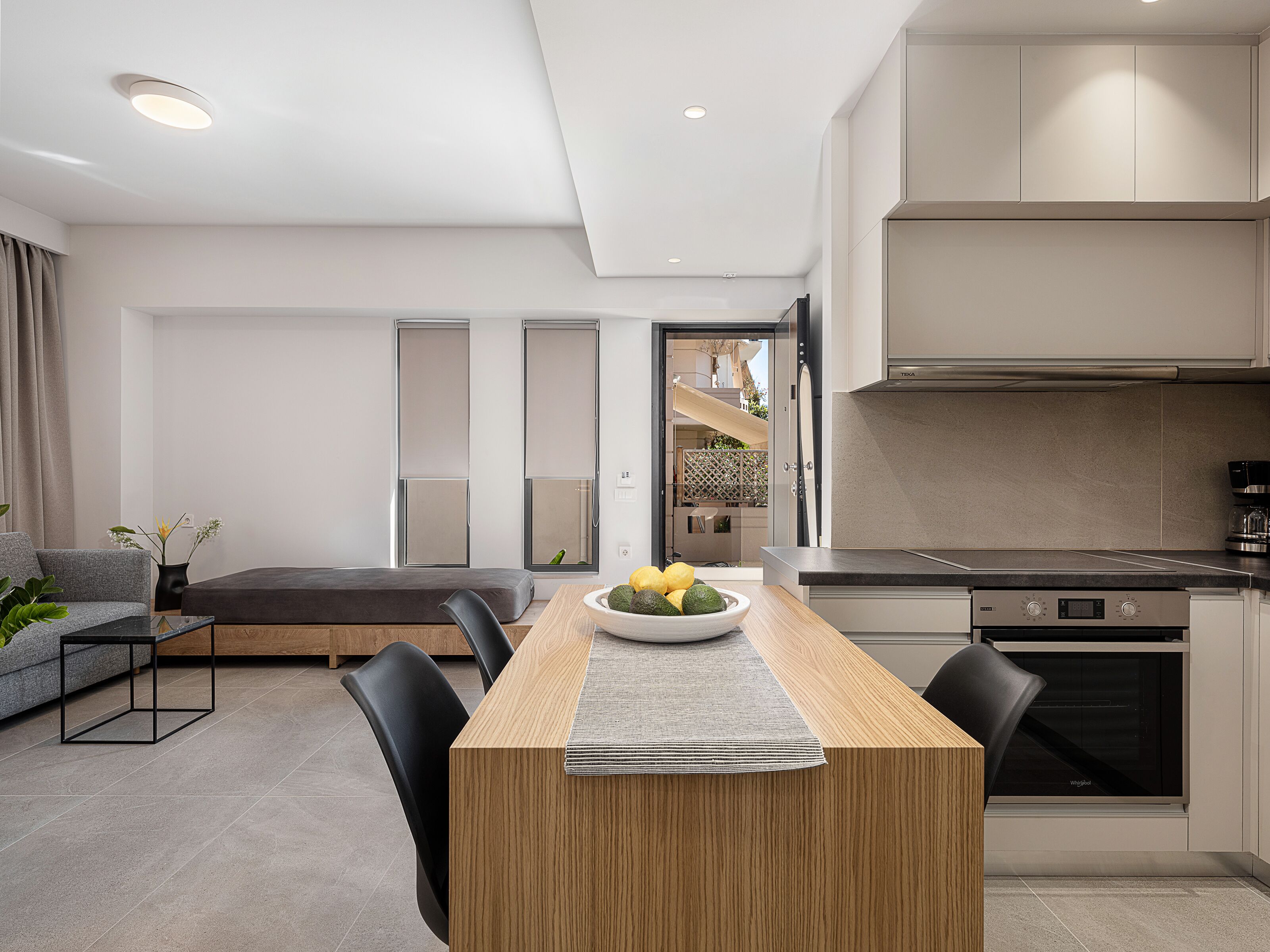 Appartement Design | Coin séjour | Télévision à écran plat