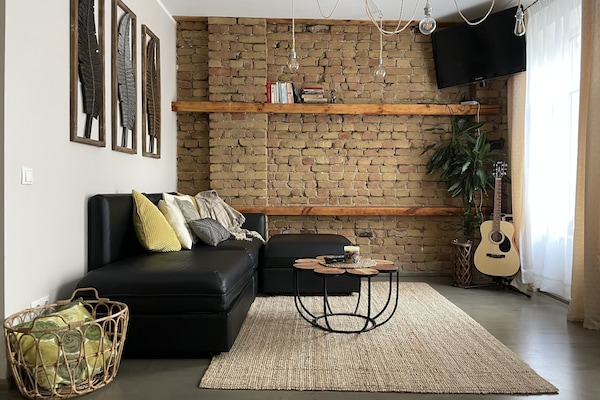 Apartment | Living area | 43-inch Smart TV with digital channels, TV