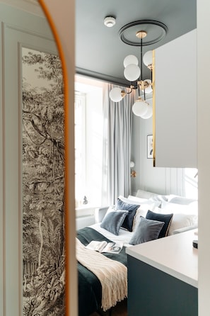 Quarto casal urbano | Comodidades do quarto