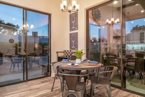 Udendørs spisemuligheder