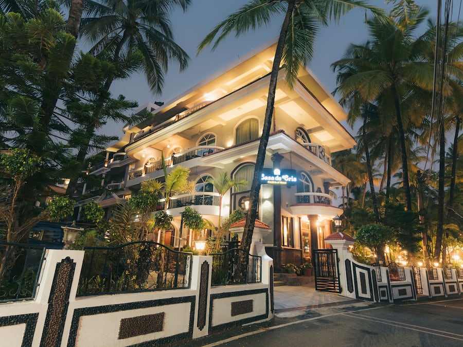 Fachada da propriedade