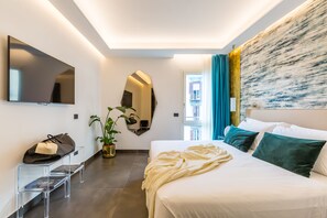 Quarto empresarial | Roupas de cama premium, edredons de pluma, camas com colchões pillow-top