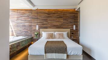 Premium bedding, down duvets, pillow-top beds, minibar