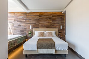 Quarto premium | Roupas de cama premium, edredons de pluma, camas com colchões pillow-top