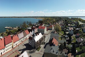 Aerial view - Holiday Home in Nowe Warpno by the Harbor (Nowe Warpno)