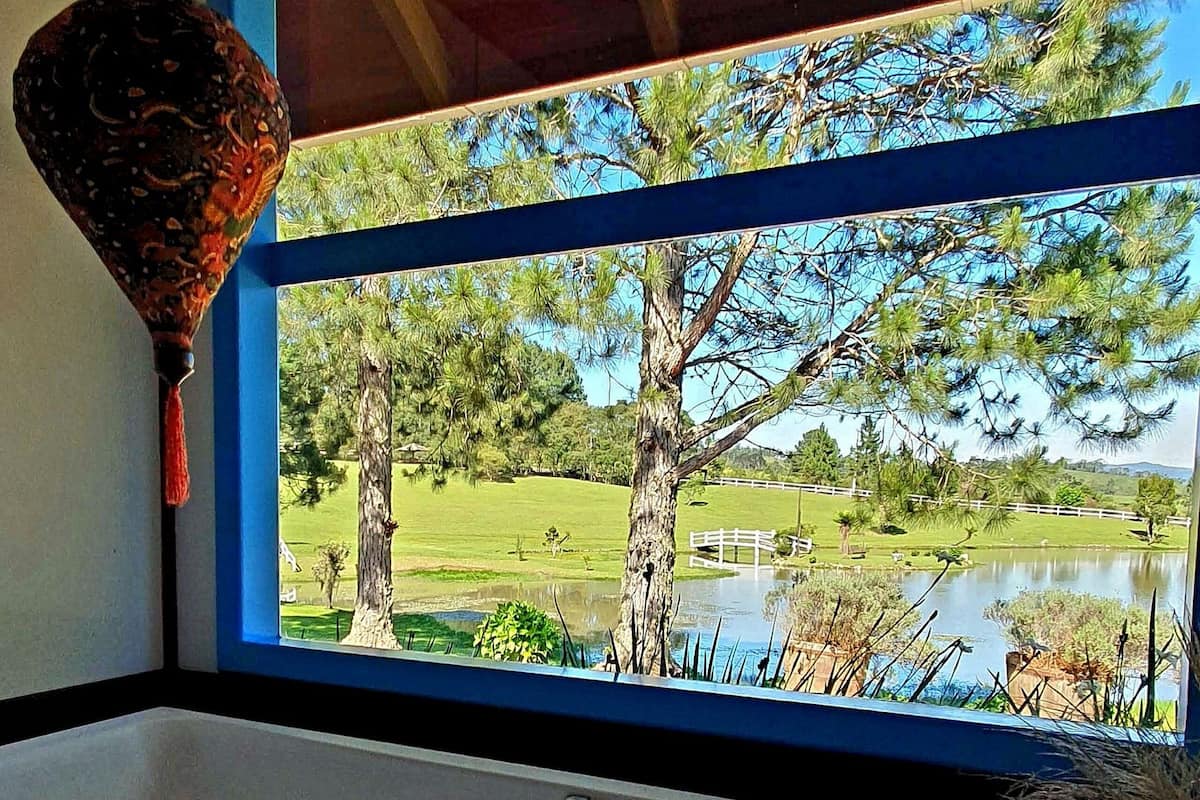 Casa Rosalina com Hidromassagem e Churrasqueira - Rancho das Neves - Rancho Queimado - SC | 전용 스파 욕조