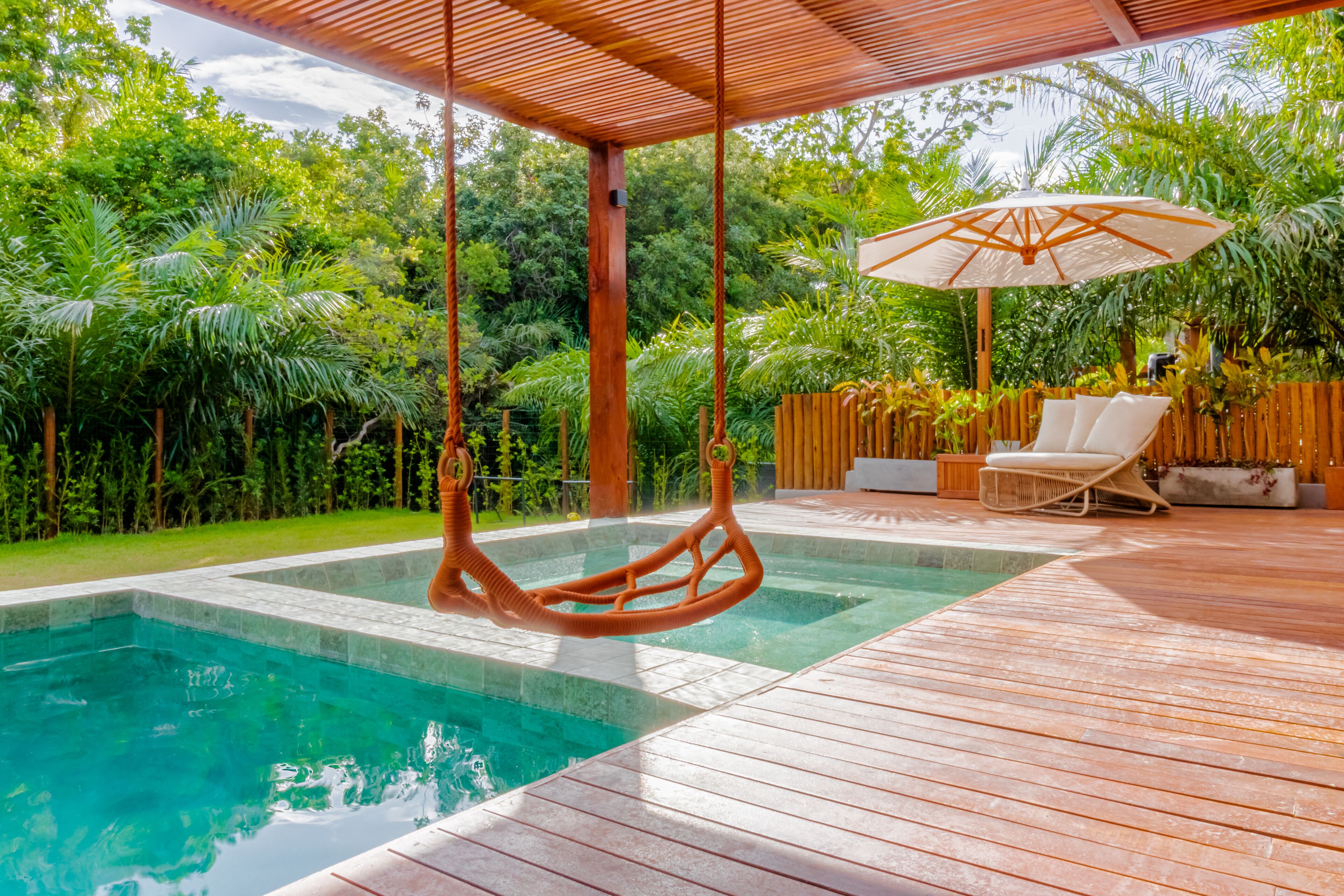 Alberca al aire libre 