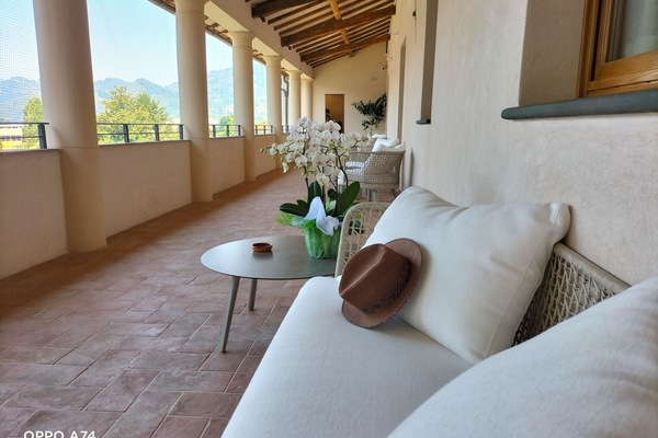 Aussenbereich fĂŒr Bankette