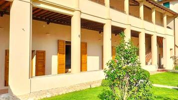 Facciata della struttura