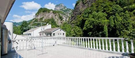 Vue depuis l’hébergement