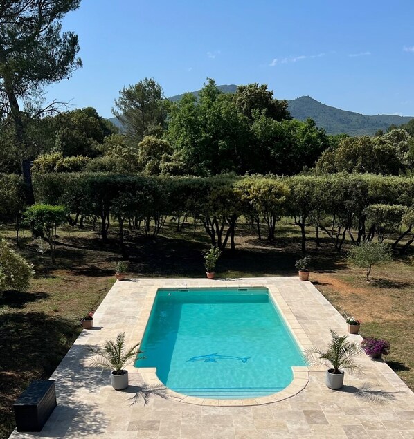 Outdoor pool - Bastide, Maison, Villa Avec Piscine Proximité D'aix en Provence (Jouques)